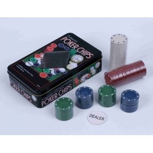 100 Фишек Для Покера Holdem Light с номиналом