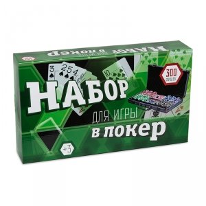 Набор для покера Russian Poker на 300 фишек