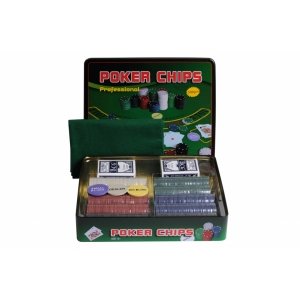 Набор для покера Holdem Light на 500 фишек без номинала