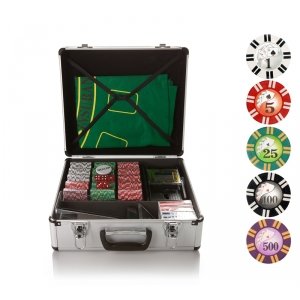 Набор для игры в покер и блэк-джек Royal Flush на 600 фишек