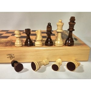 Комплект 3 в 1: шахматы, шашки, нарды