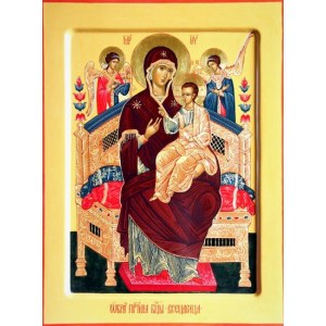 Всецарица (рукописная икона)