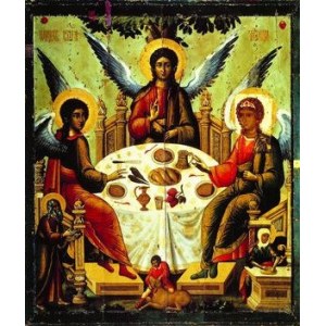 Троица (копия иконы 14 века)