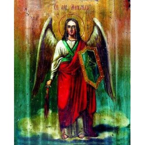 Архангел Михаил (копия старинной иконы)