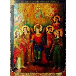 Собор семи Архангелов (копия старинной иконы)