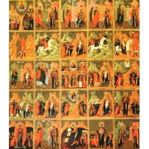 Акафистная икона БМ (копия старинной)