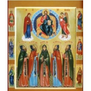 Молитва задержания (рукописная икона)