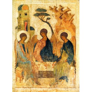 ТРОИЦА (КОПИЯ СТАРИННОЙ ИКОНЫ)