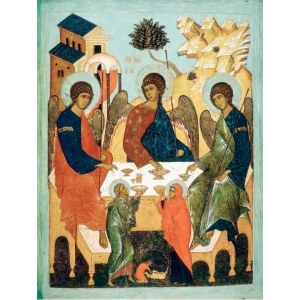 ТРОИЦА (КОПИЯ СТАРИННОЙ ИКОНЫ)