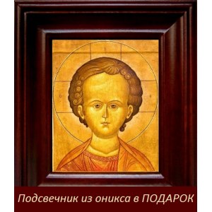 Спас Эммануил (21х24), простой киот