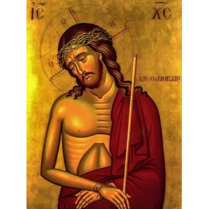 Иисус Христос в темнице (копия старинной иконы)