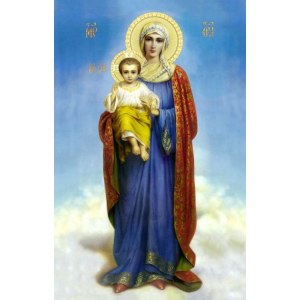 Благодатное небо (рукописная икона)