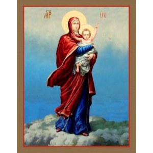 Благодатное небо (рукописная икона)