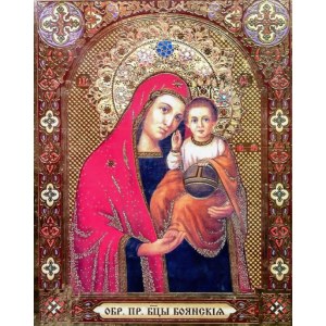 Боянская икона БМ (икона на дереве)