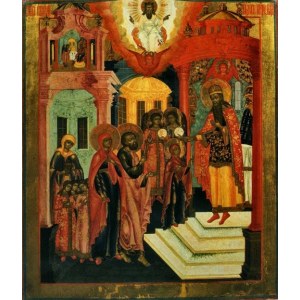 Введение во храм Пресвятой Богородицы (копия старинной иконы)