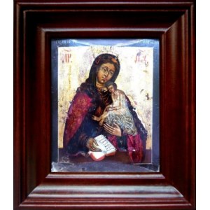Воргольская икона БМ (21х24), простой киот
