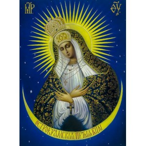 Остробрамская икона БМ (икона на дереве)