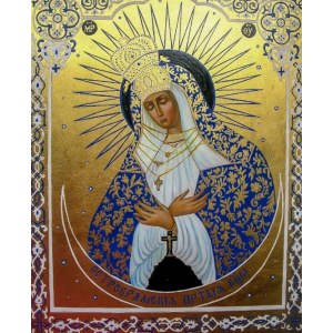 Остробрамская икона БМ (икона на дереве)