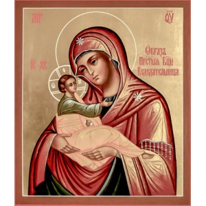 Вододательница (икона на дереве)