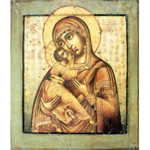 Владимирская икона БМ (копия 17 века)