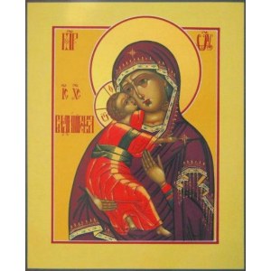 Владимирская икона БМ (рукописная на заказ)