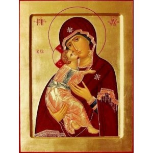 Владимирская икона БМ (рукописная на заказ)