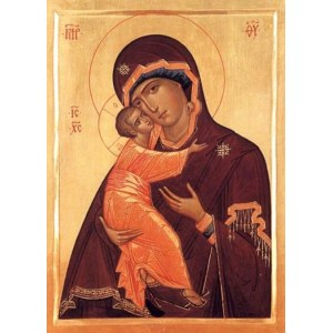 Владимирская икона БМ (рукописная на заказ)