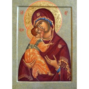 Владимирская икона БМ (рукописная на заказ)