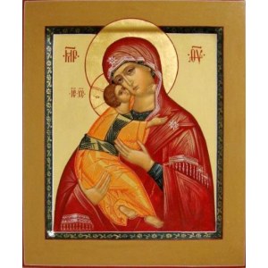 Владимирская икона БМ (рукописная на заказ)