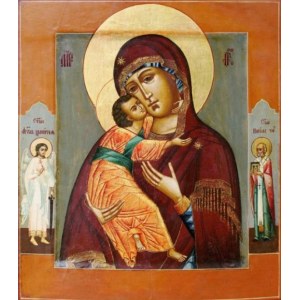 Владимирская икона БМ (рукописная на заказ)