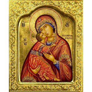 Владимирская икона БМ (рукописная на заказ)