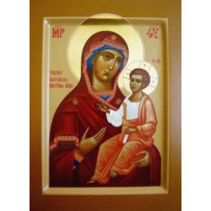 Иверская икона БМ (рукописная на заказ)