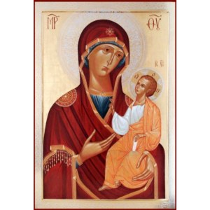 Иверская икона БМ (рукописная на заказ)