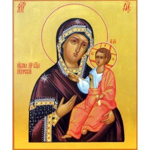 Иверская икона БМ (рукописная на заказ)