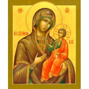 Иверская икона БМ (рукописная на заказ)