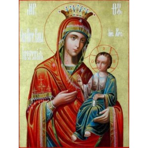 Иверская икона БМ (рукописная на заказ)