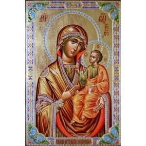 Иверская икона БМ (рукописная на заказ)