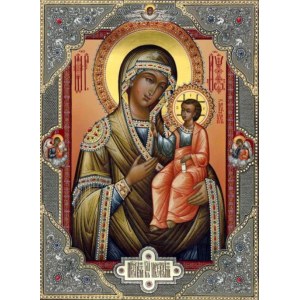 Иверская икона БМ (рукописная на заказ)