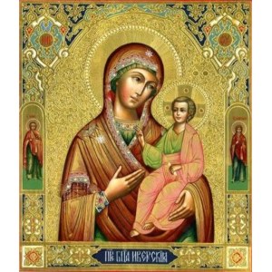 Иверская икона БМ (рукописная на заказ)