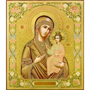 Иверская икона БМ (рукописная на заказ)