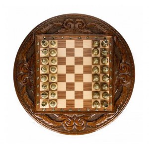 Стол ломберный шахматный "Круг Света", Haleyan
