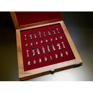 Шахматы "Илиада мини" роза антик