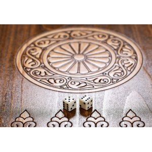 Шахматы-нарды с авторским контуром Арарата