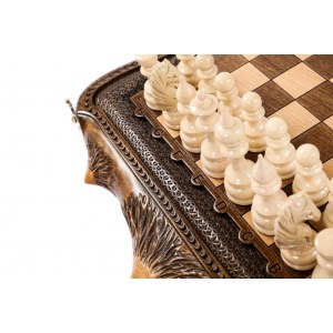 Шахматы-нарды с авторским контуром Арарата