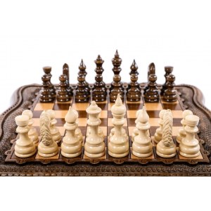 Шахматы-нарды с авторским контуром Арарата