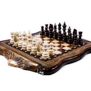 Шахматы с авторским контуром Арарата