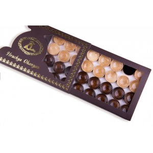 Шахматы-нарды с авторским оформлением контура