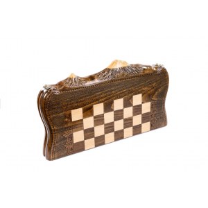 Шахматы-нарды с авторским контуром Арарата