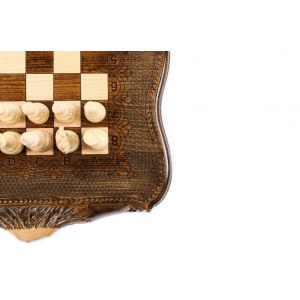 Шахматы-нарды с авторским контуром Арарата