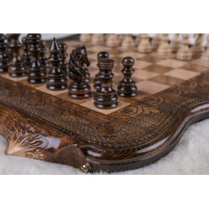 Шахматы с авторским контуром Арарата